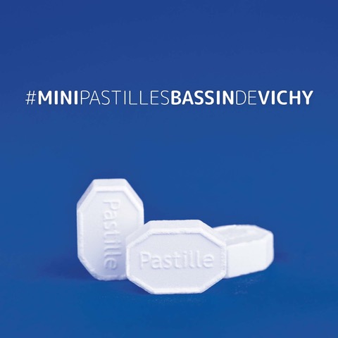 Mini pastilles du bassin de Vichy